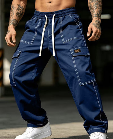 Casual Loose Fit Cargo Pent