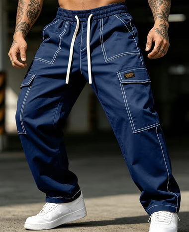 Casual Loose Fit Cargo Pent