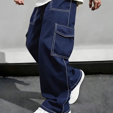 Casual Loose Fit Cargo Pent