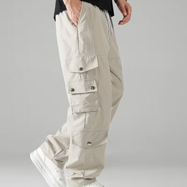 Casual Loose Fit Cargo Pent